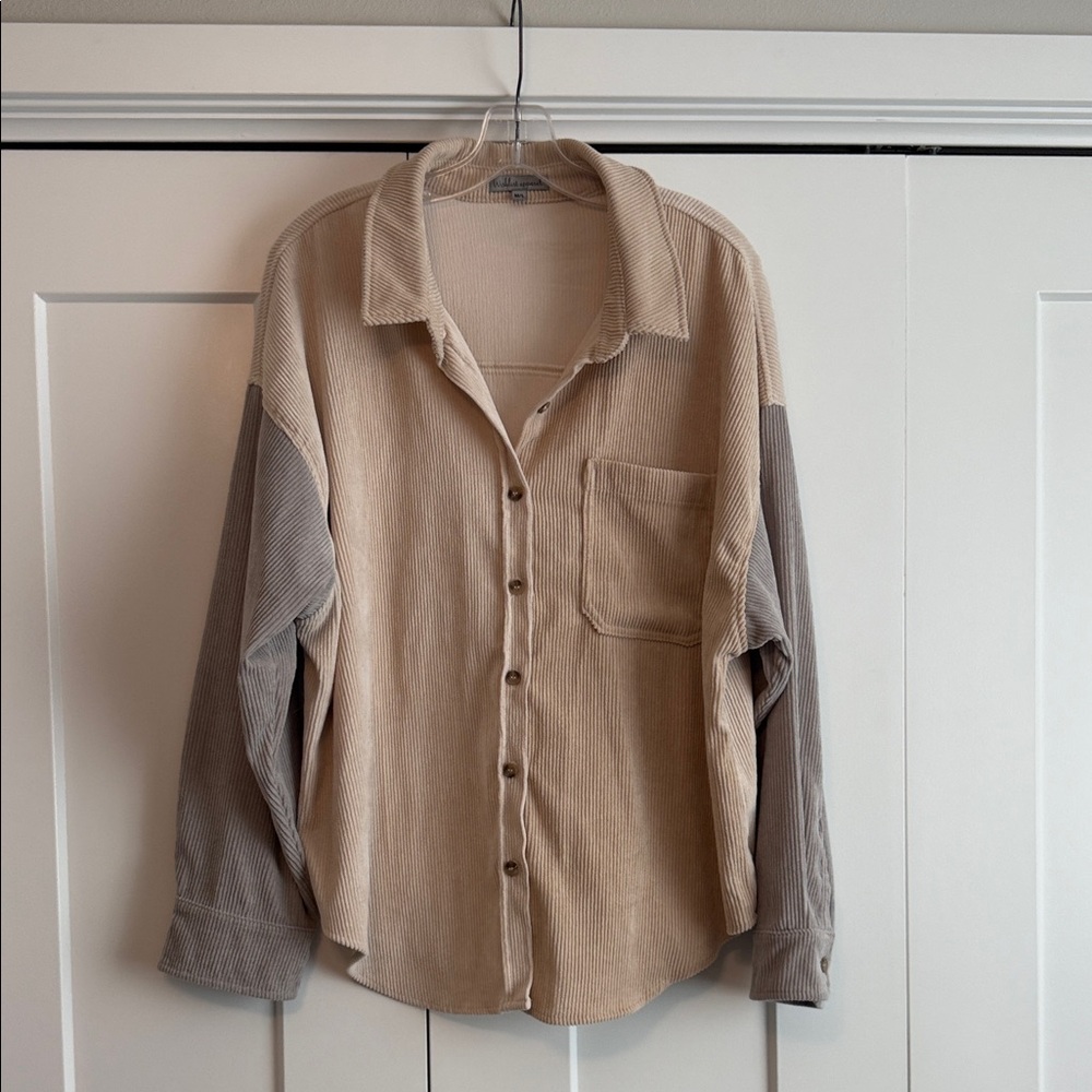 Wishlist Apparel Naomi Corduroy Shacket